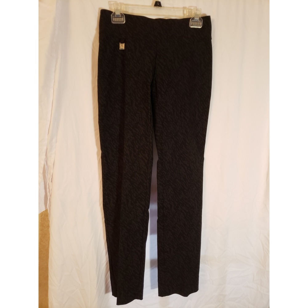 Women's Raffinalla Black Print Leggings Size 6